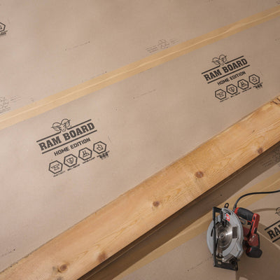 Ramboard Temporary Floor Protection 915mm x 15m Reusable Brown