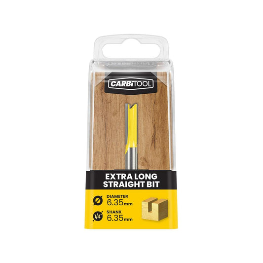 Carbitool 6 XL TCT Router Bit - 35mm - Tungsten Carbide - Precision Routing - Auzzistore