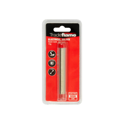 Tradeflame 15g Electrical Solder - Lead-Free - 1.6mm - Precision Flow