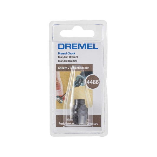 Dremel Black Multi Chuck - 3-Jaw Accessory Holder - 0.8mm to 3.2mm - 1 Pack - Auzzistore