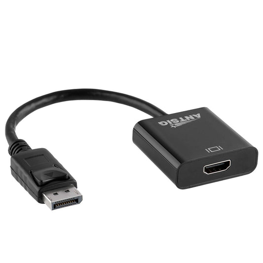 Antsig Display Port to HDMI Adaptor - 1080p - Aluminium - Compact Design