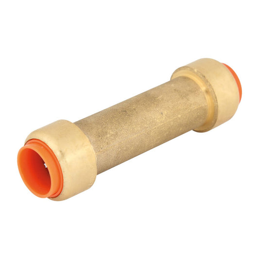 Smartex Copper Slip Coupling - 20mm - Lead Free Brass - Push-Fit - Durable - Auzzistore