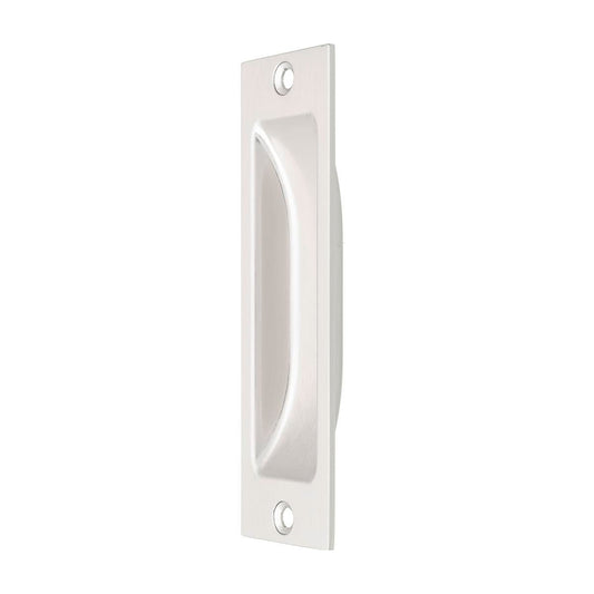 Prestige Flush Pull - 33mm x 113mm - Zinc Alloy - Brushed Nickel - Auzzistore