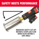 Tradeflame Multi Purpose Power Torch Bom - 45mm x 145mm x 165mm - High Intensity Flame - Safety Cut-Off