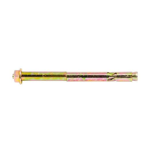 Ramset Dynabolt Plus 10 x 125mm Masonry Anchor Gold Steel Security - Auzzistore