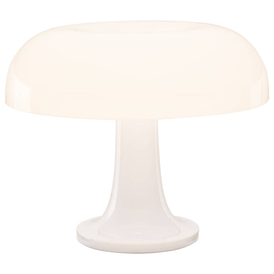 Astin Sinclair Dimmable Mushroom Table Lamp - 260mm x 215mm - White - USB Powered – view 2 - Auzzistore