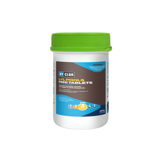 Hy Clor Li l Pools Tablets - 600g - Slow Dissolving - Small Pools