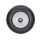Easyroll 5/8 Inch 250 x 4 Flat Free Wheel - Steel Hub - Puncture Proof