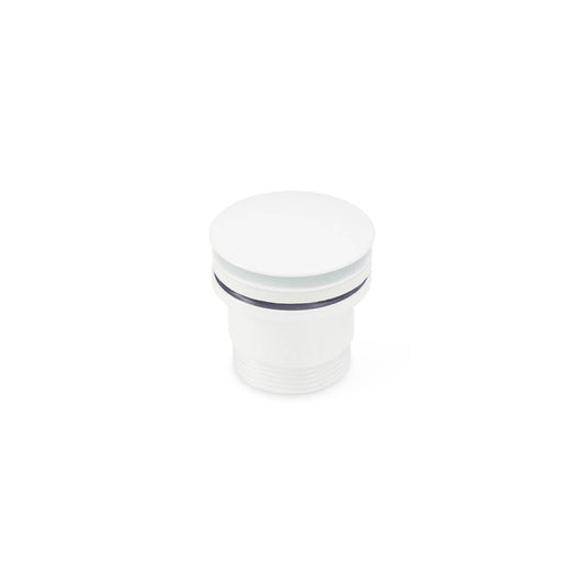 Brasshards White Universal Pop Up Dome Basin Waste - 40mm Thread - Durable Design – view 2 - Auzzistore