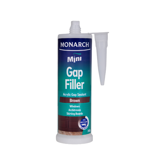 Monarch Mini Gap Filler 240g Brown Acrylic Sealant Superior Flexibility - Auzzistore