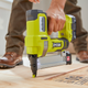 Ryobi 18V ONE+ Narrow Crown Stapler Tool Only - 18GA - 105 Staple Capacity - Cordless