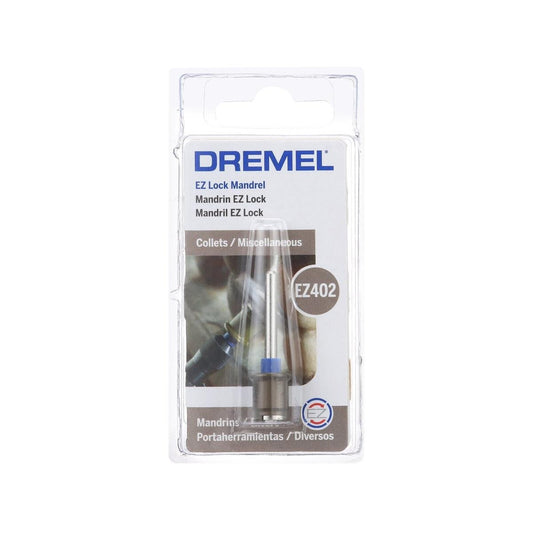 Dremel EZ Lock Mandrel EZ402 - 1 Piece - Carbide - Quick Accessory Change - Auzzistore