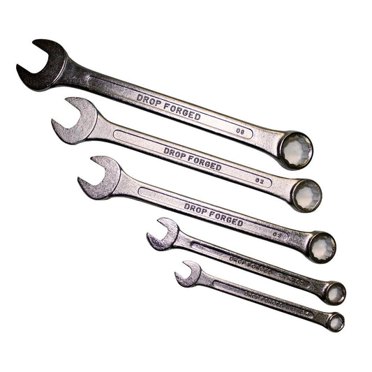Craftright 5 Piece Spanner Set - 3/8 to 5/8 Inch - Steel - Durable