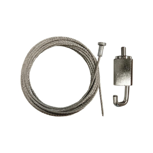 Gallery Home Adjustable Hook and Metal Wire Set 25kg Capacity