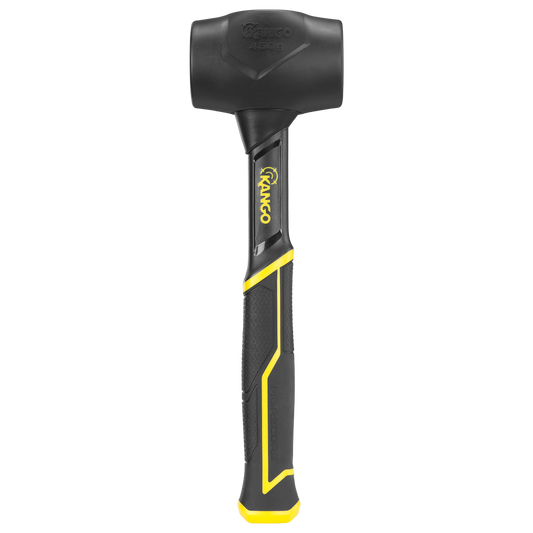 Kango 450g Black Rubber Mallet - High-Density Rubber - Durable Design - Auzzistore