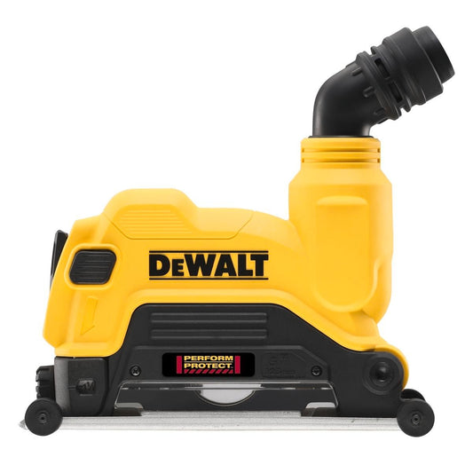 Dewalt 125mm Concrete Cutting Guard - Plunge Cut - Dust Collection - White - Auzzistore