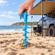 Polytuf 300mm Anchor Screw 2 Pack - Heavy-Duty Polycarbonate - Secure Outdoor Items