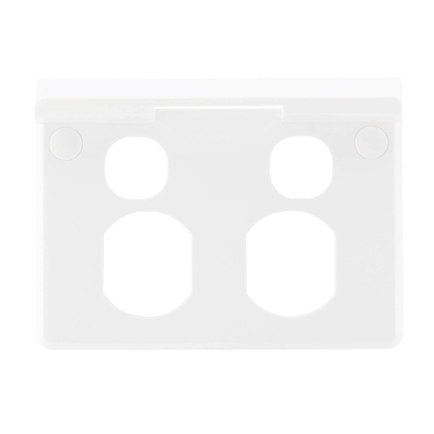 Deta X6 Clip On Cover With Shelf For Double Power Point