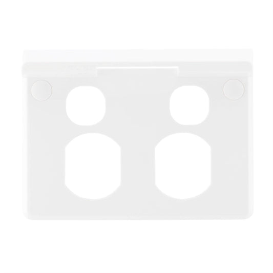 Deta X6 Clip On Cover With Shelf For Double Power Point