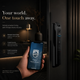 Philips Easykey Smart Mortise Door Lock - 3D Facial Recognition - Black - 80mm x 420mm