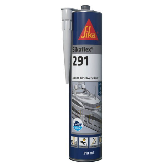Sika Sikaflex 291 Marine Sealant - 310ml - White - Non-Sag, Weather Resistant - Auzzistore