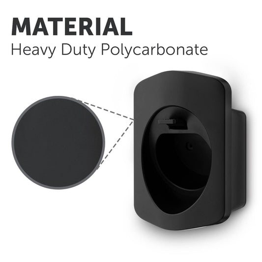 Arlec Heavy Duty EV Charger Cable Holder - 100mm x 150mm x 80mm - Black - Durable Storage Solution – view 2 - Auzzistore