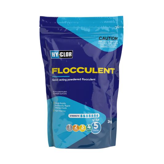 Hy Clor Flocculent - 2kg - Aluminium Sulphate - Quick Acting - Auzzistore