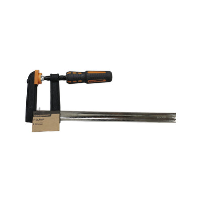 Craftright F Clamp 80 x 300mm Cast Iron Plastic Sturdy Grip