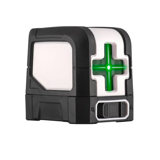 Lasertec CX2G Crossline Laser - Self-Levelling Measurement Tool - 2 Beams - Waterproof - Auzzistore