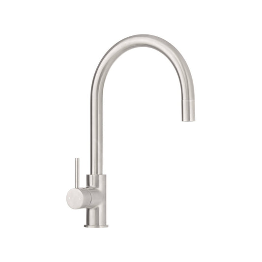Mondella 35mm Brushed Nickel Pull Out Sink Mixer - Lead-Free Brass - 360° Swivel Spout