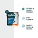 Taubmans 4L White Low Sheen Water Based Enamel Paint - 4L - Mould Resistant