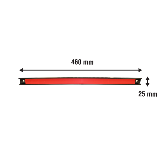 Everhang Magnetic Tool Holder - 460mm x 24mm - Black/Red – view 2 - Auzzistore