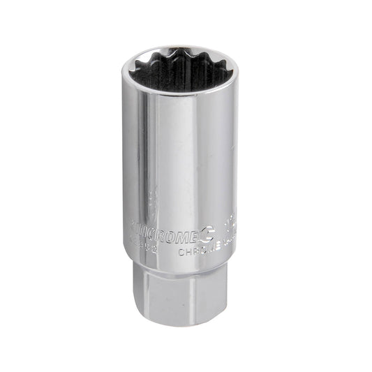 Kincrome 21mm x 3/8 Drive Spark Plug Socket - Chrome Vanadium Steel - Durable