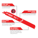 Diablo 9 Steel Demon Bi-Metal Reciprocating Saw Blades 15 Pack - 55mm x 385mm - Medium Metal