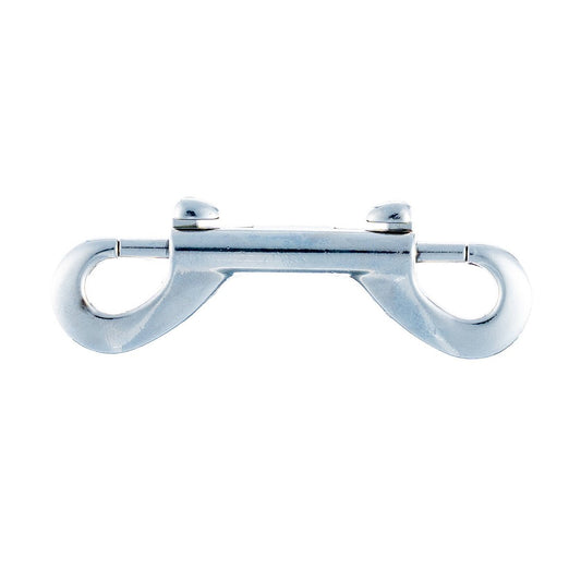Taskmaster 6mm Double Ended Snap Hook - Nickel Plated - Durable Design – view 2 - Auzzistore