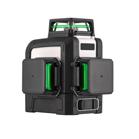 Lasertec 3DG Multi Line Laser - Self-Leveling Measurement Tool - 3 Lines - Green