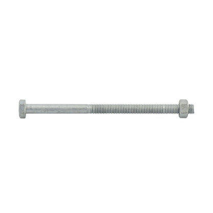Zenith Hot Dip Galvanised Hex Head Bolts M8 x 150mm 25 Pack Durable