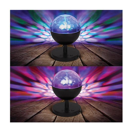 Lytworx Multicolour Party Light Ball - Battery Operated - USB Rechargeable - 100mm x 150mm x 100mm - Bluetooth Speaker - Indoor/Outdoor Use – view 2 - Auzzistore