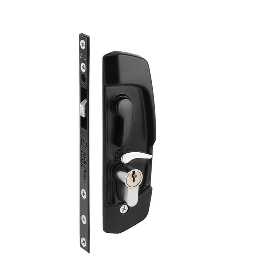 Gainsborough Security Deadlock - 45mm - Black - Anti-Lift Pin - Auzzistore