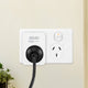 Arlec White Grid Connect Smart Plug In Socket With Energy Meter Single Pack
