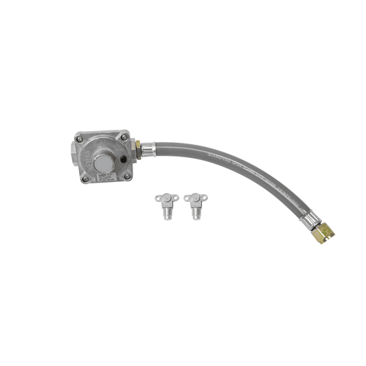 Matador Natural Gas Conversion Kit - For Spark, Ignite, Ignite+ BBQs - 60mm x 65mm x 340mm - Includes Hose & Regulator - Auzzistore