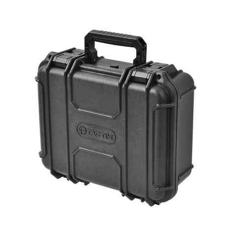 Tactix Tough Case Medium - IP65 Water & Dust Resistant - Black - 295mm x 154mm x 345mm - Auzzistore