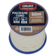 Grunt Macrame Cotton Cord 4mm x 50m - White - 90% Cotton 10% Polyester