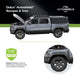 Dulux Autoshield Spray Paint - 340g Satin Black Bumper - Durable Finish