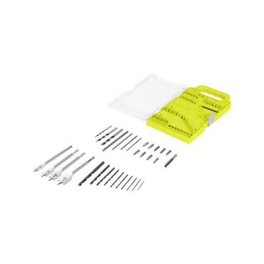 Ryobi 31 Piece Metric Drill and Drive Set RDD31S2 - 159mm x 35mm x 279mm - Versatile for Metal, Timber, Plastic, and Masonry - Auzzistore