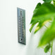 Holman Wall Thermometer - 250mm Aluminium - Easy Read - Mercury Free