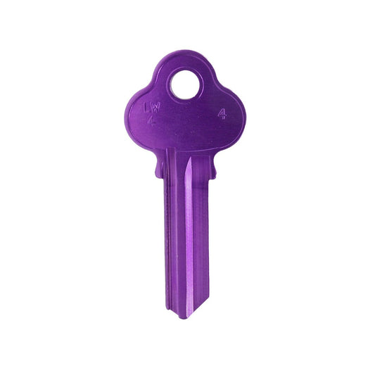 EHI Blank Key - 50mm - Aluminium - Purple – view 2 - Auzzistore