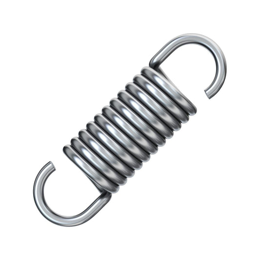 Century Spring Corp Extension Spring 2 Pack - 14 x 101mm - Durable Energy Absorption - Auzzistore