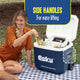 Esky 52L Wheeled Hard Cooler - Plastic - Insulated - Easy Transport
