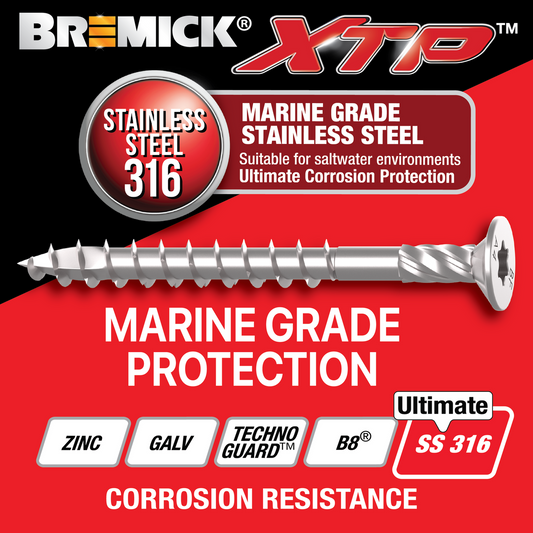 Bremick XTP Bugle Batten 14g x 75mm T40 - Stainless Steel 316 - 25 Pack - Corrosion Resistant – view 2 - Auzzistore